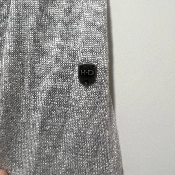 HARLEY-DAVIDSON Women's Wool Blend Sweater In Heather Grey Large - Picture 5 of 7